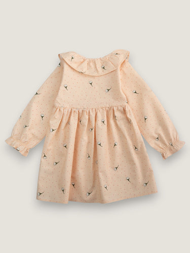 Lilly dress ∼ White flowers rose