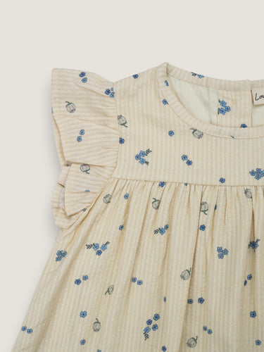Belle seersucker dress ∼ Forget-me not
