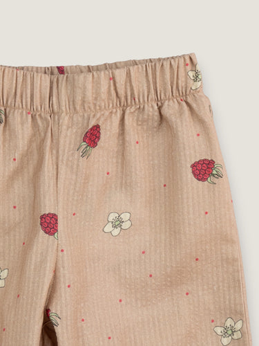 Thyme seersucker pants ∼ Raspberry rose