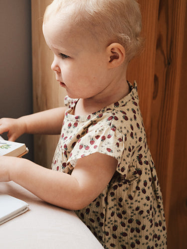 Belle seersucker dress ∼ Petit raspberries