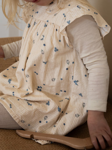 Belle seersucker dress ∼ Forget-me not
