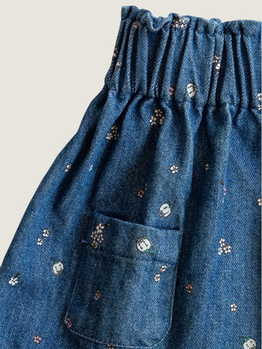 Claire Skirt - Denim ∼ Forget-me-not