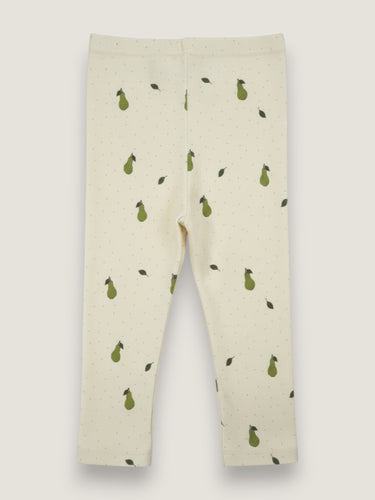 Louie rib leggings ∼ Pear fall