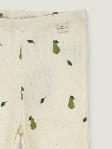 Louie rib leggings ∼ Pear fall