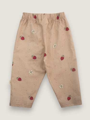 Thyme seersucker pants ∼ Raspberry rose