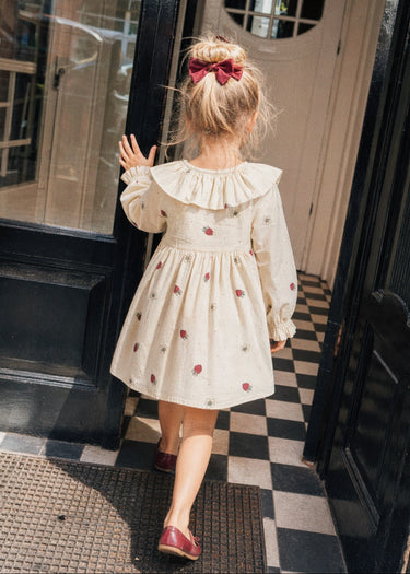 Lilly seersucker dress ∼ Raspberry dream