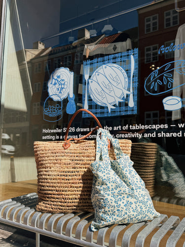 Totebag ∼ Branches of blueberry