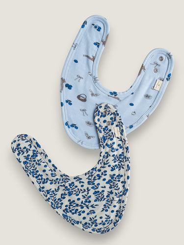 2-pack hagesmækker ∼ Picnic and blue & blueberry branches