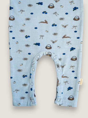 Louie playsuit ∼ Picnic in blue