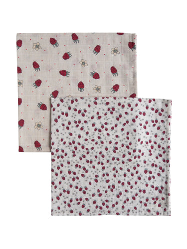 2-pack stofbleer ∼ Raspberry mix