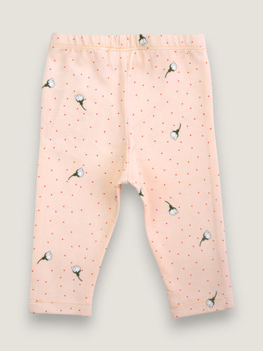 Louie leggings ∼ White flowers rose