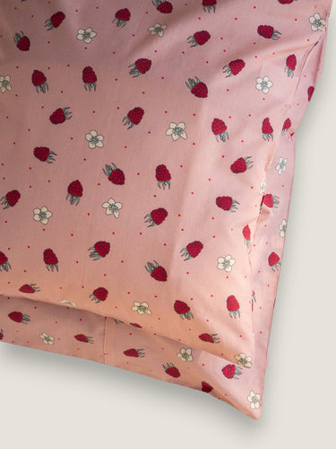 Sengesæt ∼ Raspberry Rose