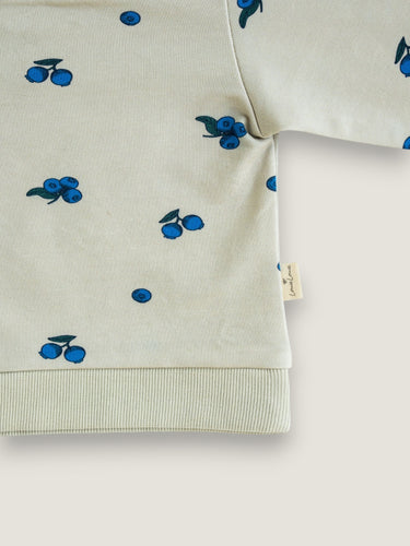 Terry sweatshirt ∼ Blueberry