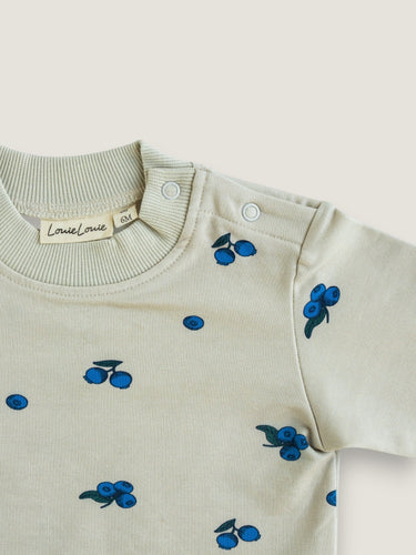 Terry sweatshirt ∼ Blueberry